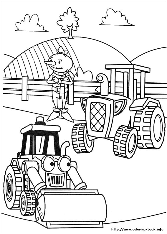 Bob the Builder coloring picture